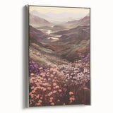 Blooming Valley Landscape – Vintage Nature Wall Art