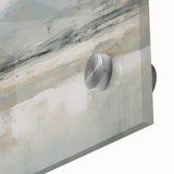 Vintage Landscape Art – Misty Mountain and Reflection – Antique Nature Scene Wall Art