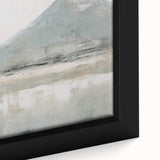 Vintage Landscape Art – Misty Mountain and Reflection – Antique Nature Scene Wall Art