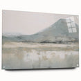 Vintage Landscape Art – Misty Mountain and Reflection – Antique Nature Scene Wall Art