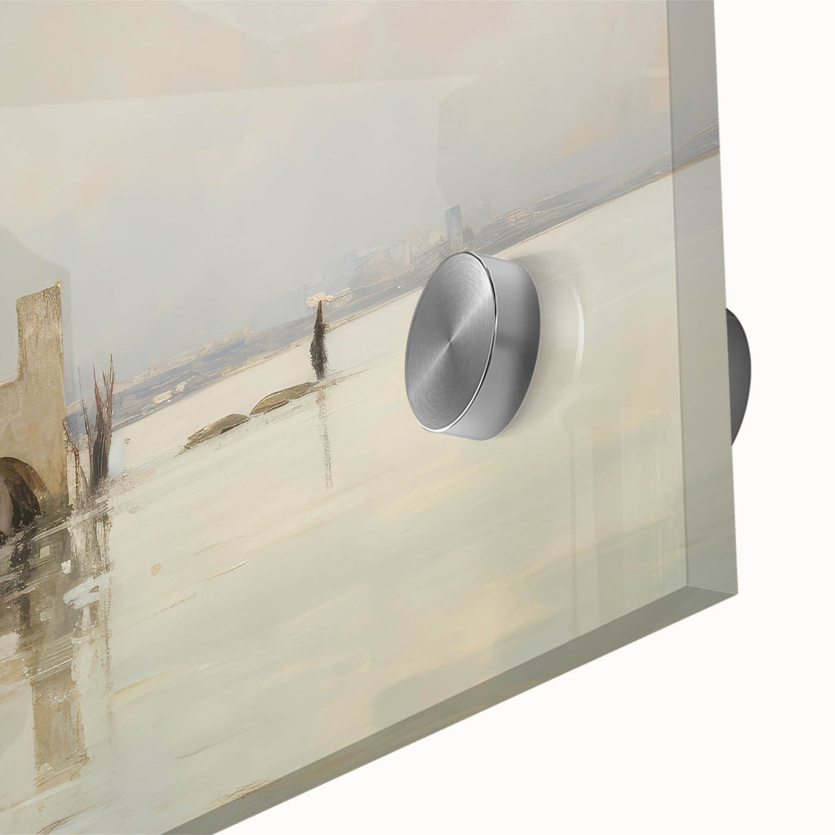 Vintage Landscape Art - Historic Scenery with Reflections
