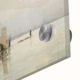 Vintage Landscape Art - Historic Scenery with Reflections
