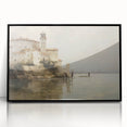 Vintage Landscape Art - Historic Scenery with Reflections