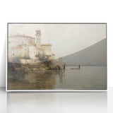 Vintage Landscape Art - Historic Scenery with Reflections