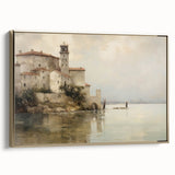 Vintage Landscape Art - Historic Scenery with Reflections