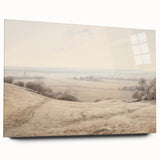 Vintage Landscape Art - Serene Countryside View in Soft Hues