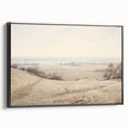 Vintage Landscape Art - Serene Countryside View in Soft Hues