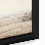 Vintage Landscape Art - Serene Countryside View in Soft Hues