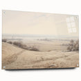 Vintage Landscape Art - Serene Countryside View in Soft Hues