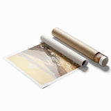 Vintage Landscape Art – Serene Countryside Views with Retro Flowers