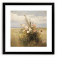 Vintage Wildflower Meadow Art – Classic Floral Landscape Print