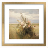 Vintage Wildflower Meadow Art – Classic Floral Landscape Print