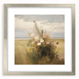 Vintage Wildflower Meadow Art – Classic Floral Landscape Print