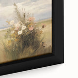 Vintage Wildflower Meadow Art – Classic Floral Landscape Print