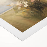 Vintage Wildflower Meadow Art – Classic Floral Landscape Print