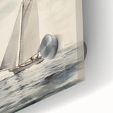 Vintage Sailing Boat Art – Classic Nautical Seascape Wall Print
