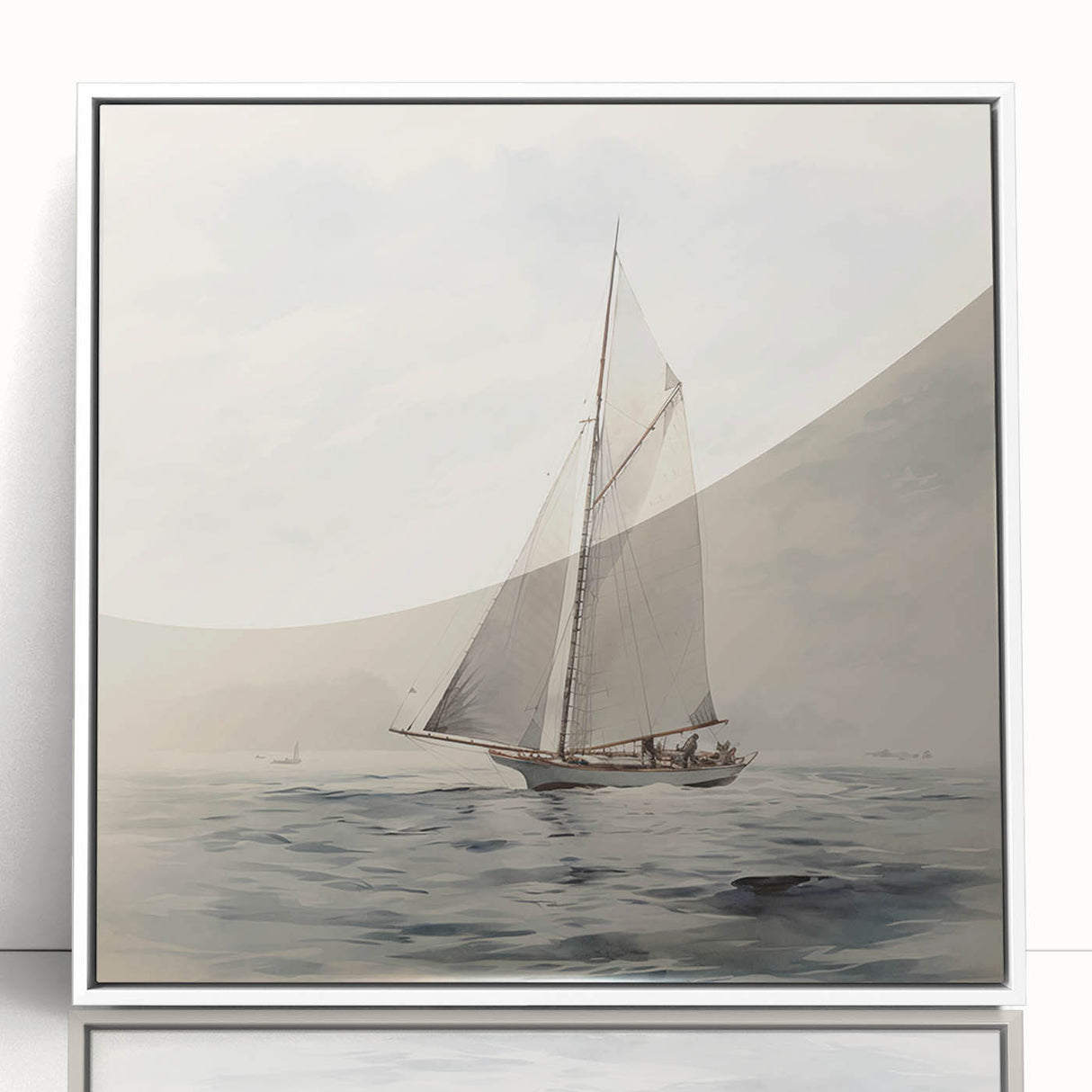 Vintage Sailing Boat Art – Classic Nautical Seascape Wall Print