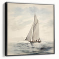 Vintage Sailing Boat Art – Classic Nautical Seascape Wall Print
