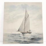 Vintage Sailing Boat Art – Classic Nautical Seascape Wall Print