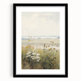 Vintage Landscape Art – Serene Wildflower Meadow Scene