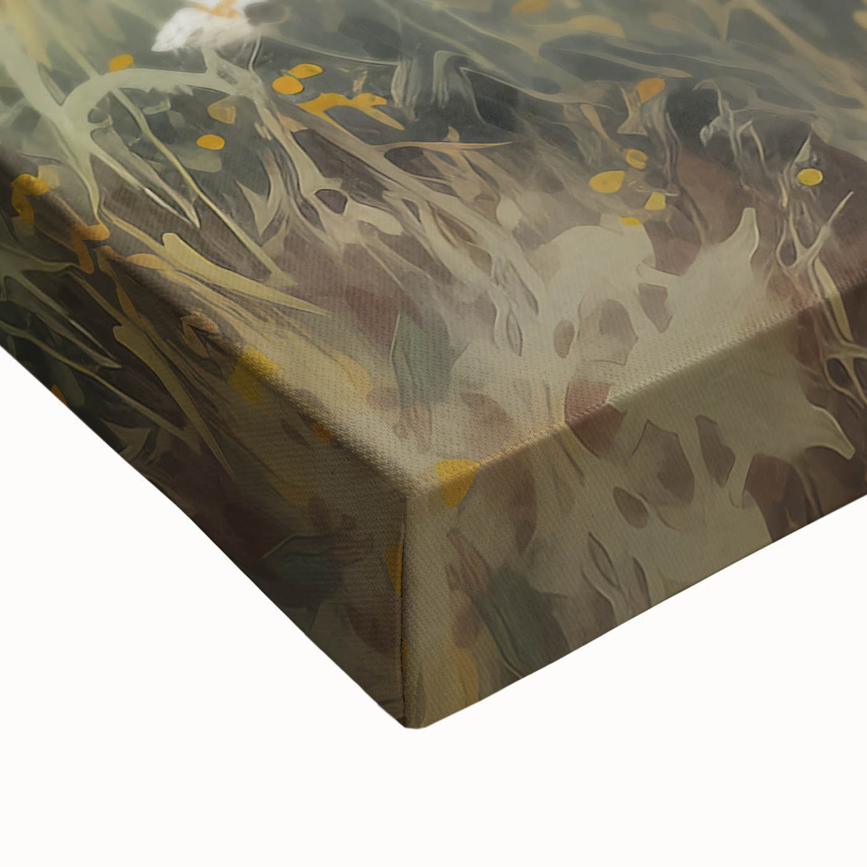 Vintage Landscape Art – Serene Wildflower Meadow Scene