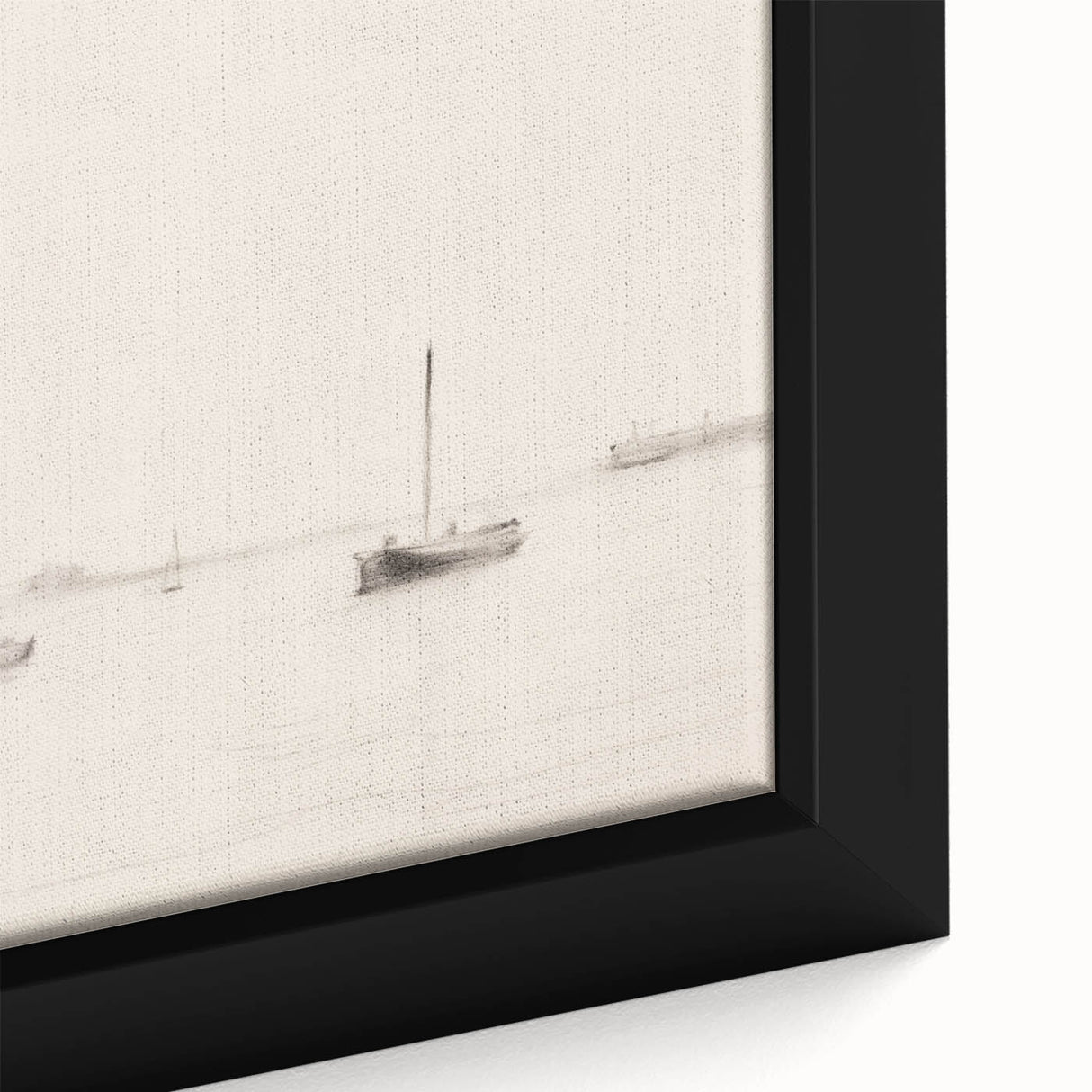 Vintage Landscape Art – Sailboats on Calm Waters – Antique Maritime Wall Art