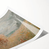 Impressionist Vintage Landscape Art – Classic Countryside Print