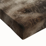 Vintage Landscape Art - Misty River with Bare Trees in Soft Hues