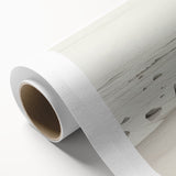 Vintage Landscape Art - Coastal Rocks and Beach in Black and White Ink