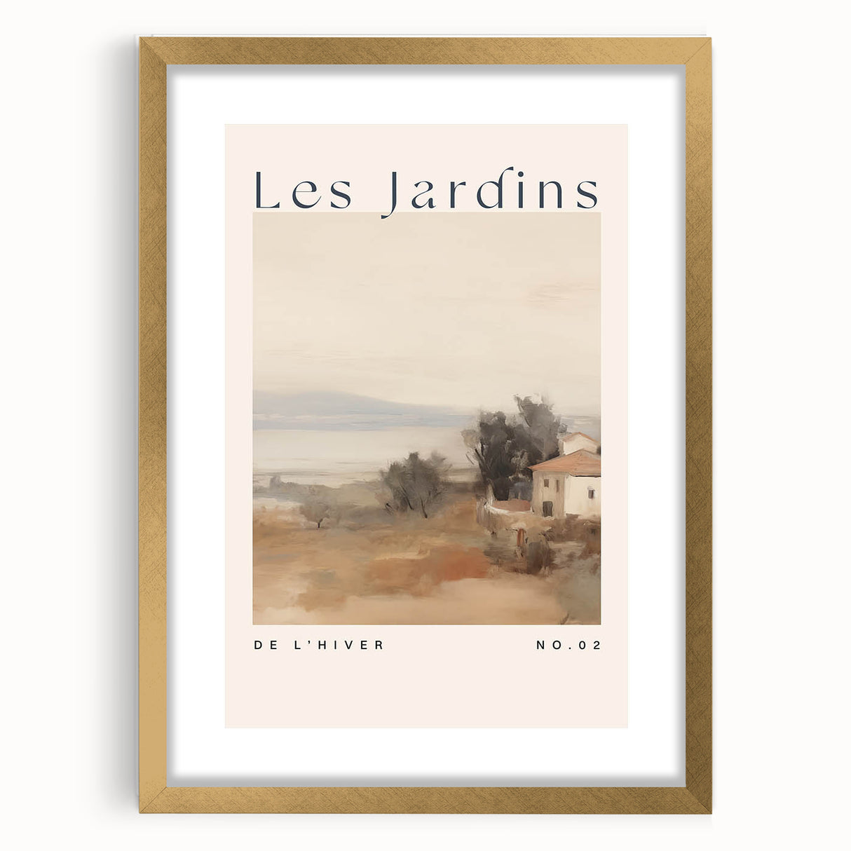 Vintage European Countryside Art – Classic Rustic Wall Print