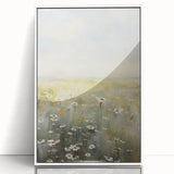 Vintage Landscape Art – Rustic Meadow Print – Antique Scenery Wall Art