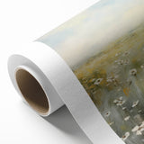 Vintage Landscape Art – Rustic Meadow Print – Antique Scenery Wall Art