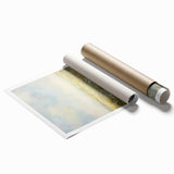 Vintage Landscape Art – Rustic Meadow Print – Antique Scenery Wall Art