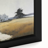 Vintage Landscape Art - Quiet House on a Country Path