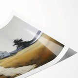 Vintage Landscape Art - Quiet House on a Country Path