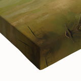 Vintage Landscape Art - Tranquil Country House and Lush Fields