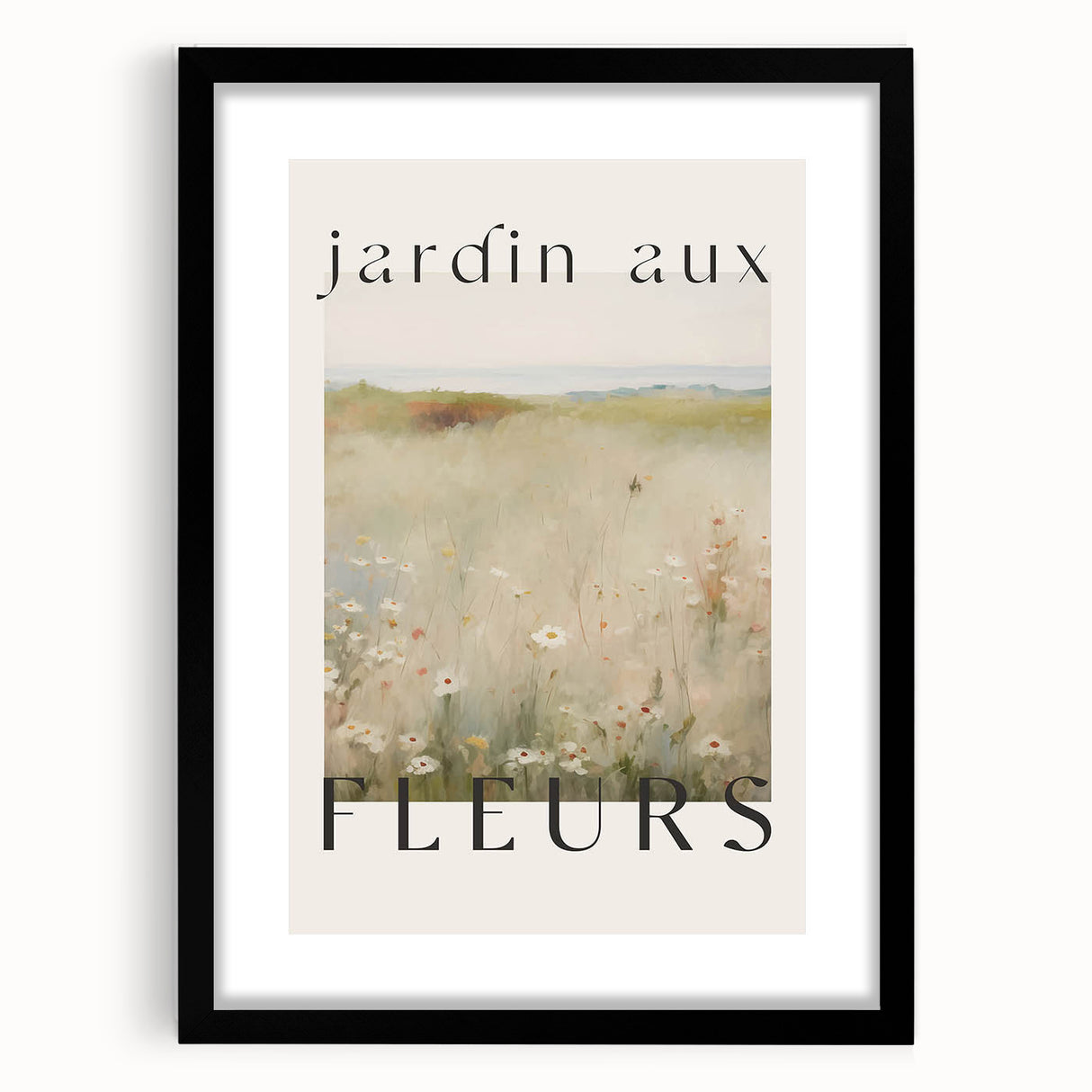 Vintage Wildflower Meadow Art – Classic French Floral Print