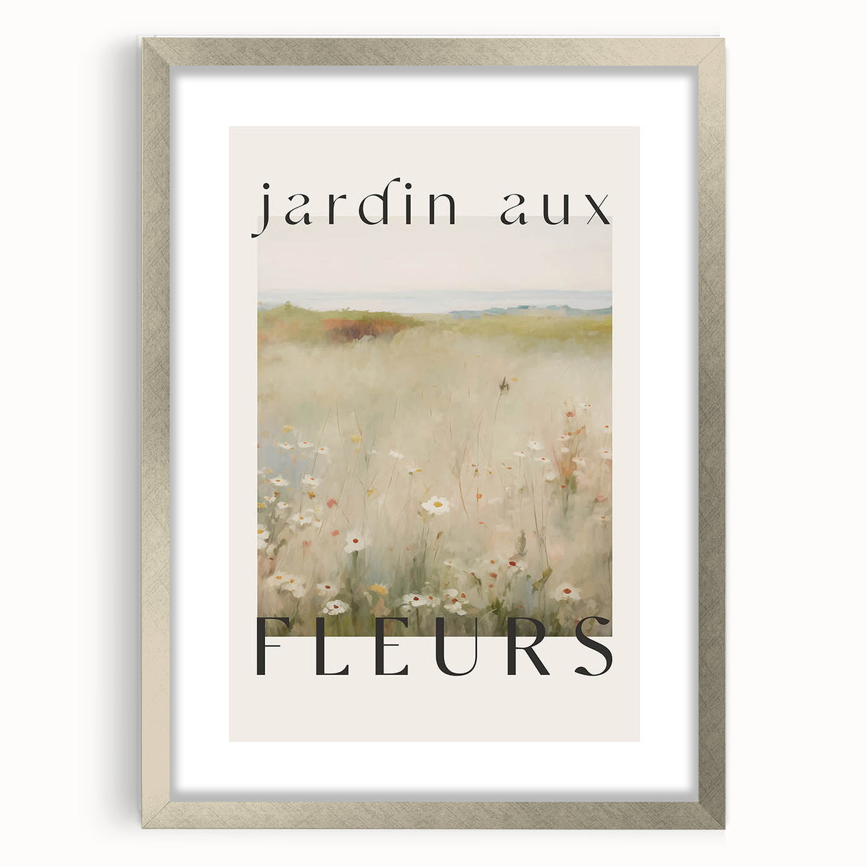 Vintage Wildflower Meadow Art – Classic French Floral Print
