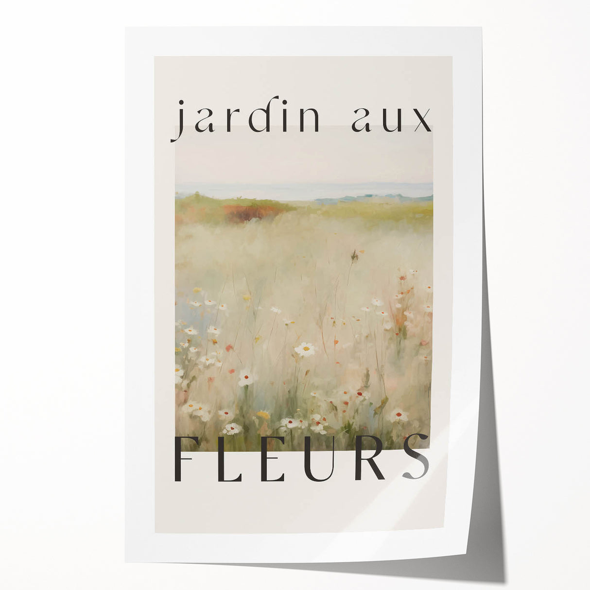 Vintage Wildflower Meadow Art – Classic French Floral Print