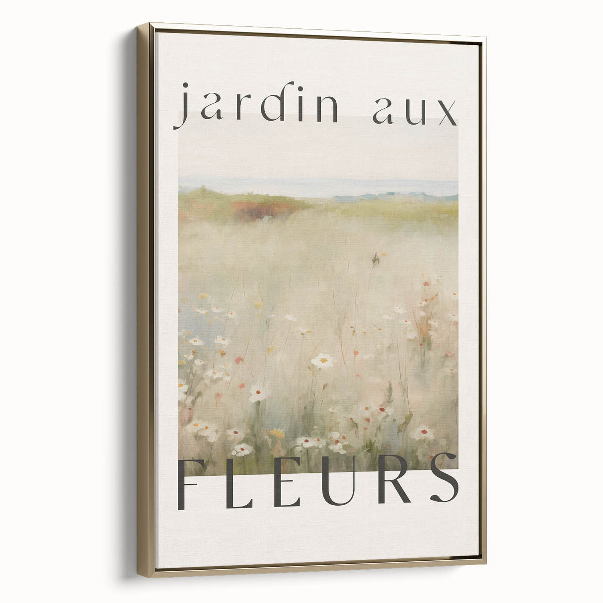 Vintage Wildflower Meadow Art – Classic French Floral Print