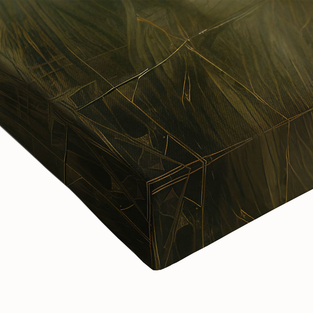 Vintage Landscape Art - Tall Grass in Tranquil Rural Setting