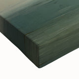 Vintage Landscape Art - Calm Ocean with Soft Clouds