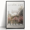 Vintage French Cottage Art – Classic Floral Landscape Print