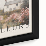 Vintage French Cottage Art – Classic Floral Landscape Print