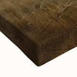 Vintage Landscape Art - Tranquil Field and Trees Under Cloudy Sky