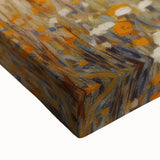 Vintage Landscape Art – Coastal Scene with Flowers and Ocean View