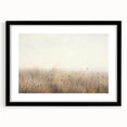 Vintage Landscape Art – Serene Field with Tall Grass and Fog