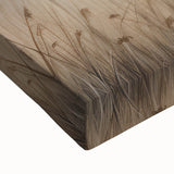 Vintage Landscape Art – Serene Field with Tall Grass and Fog