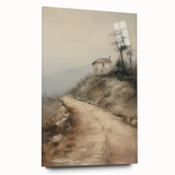Vintage Mountain Path Art – Classic Countryside House Print