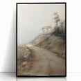 Vintage Mountain Path Art – Classic Countryside House Print